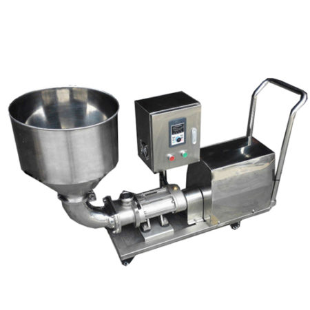 twin Screw pump with hooper